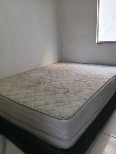 Cama de casal box + colchão