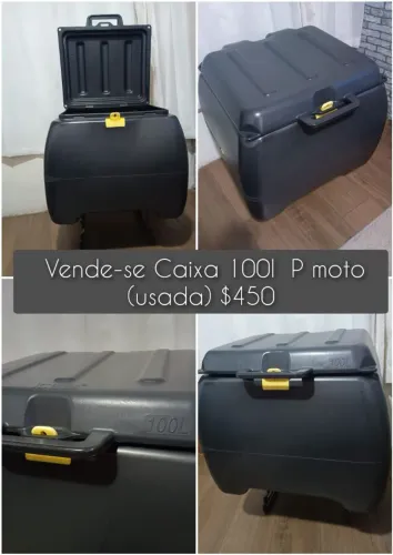 Caixa de motoboy e entregador 100 litros
