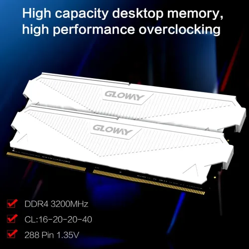 Memória Ram Gloway 2x8GB Lacrada