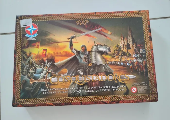 Jogo de tabuleiro jogo dos conquistadores