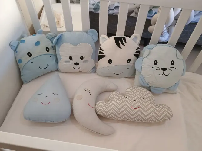 Almofadas para decoração bebê 
