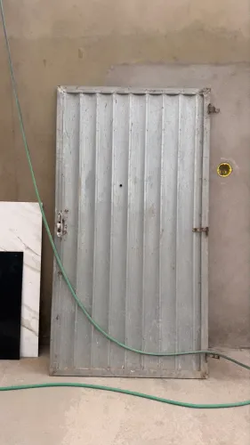 Portão galvanizado 