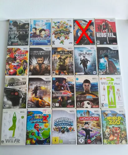 Nintendo Wii Jogos Originais (Lista 01) - Valores na Descrição