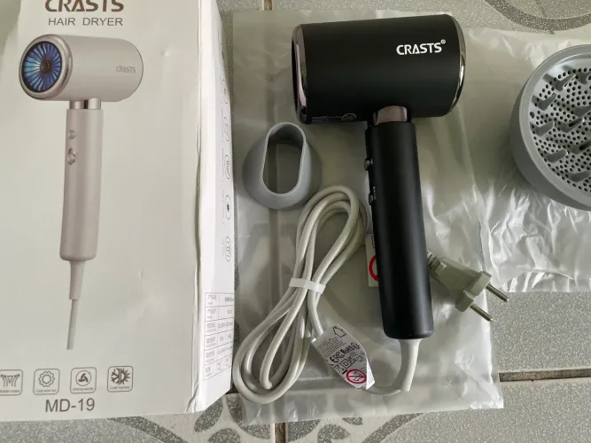 Secador de Cabelo Crasts MD-19 Profissional - Novo, Nunca Usado