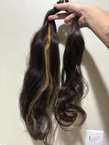 MEGA HAIR CASTANHO ONDULADO