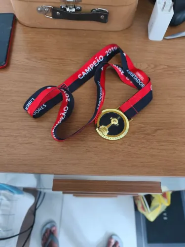 Medalha Comemorativa Flamengo Campeão Libertadores 2019