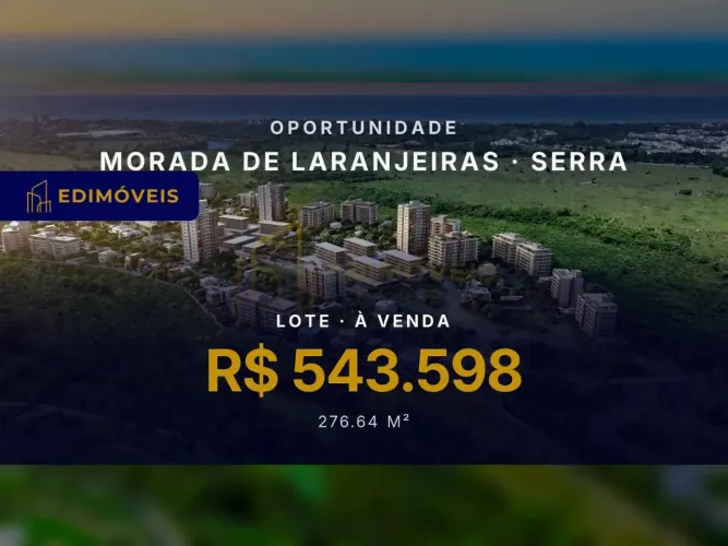 Morada de Laranjeiras: Lote em bairro planejado, segurança e infraestrutura completa