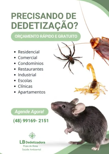 Dedetização em Imbituba e Garopaba 