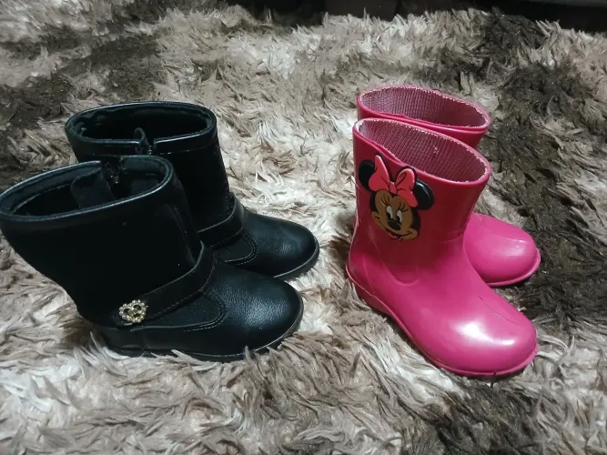 Botas infantis 19 e 20