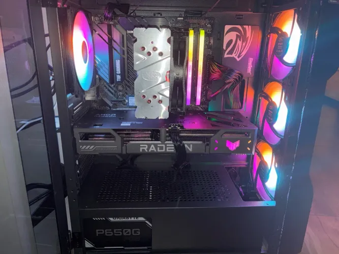 Kit 4 Fans DeepCool RGB RF-120 120mm