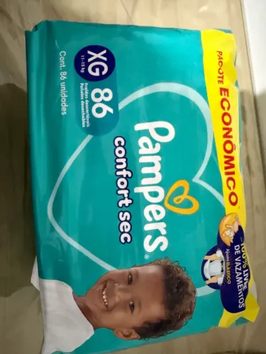 Fralda Pampers XG