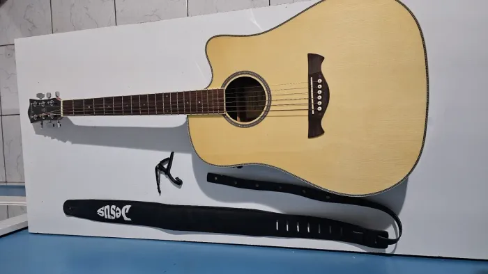 Violão Tagima WS20 EQ Natural + Acessórios Inclusos