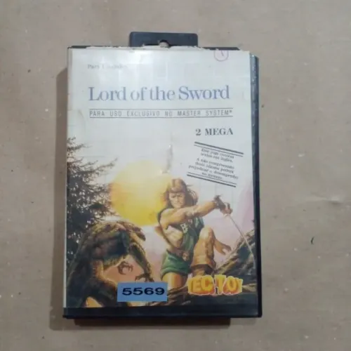 CARTUCHO DE VIDEO GAME LORD OF THE SWORD