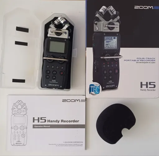Gravador ZOOM H5 / Profissional
