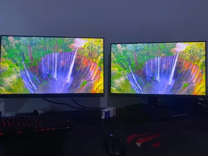 2 monitores AOC 24p 200hz IPS e 75hz IPS