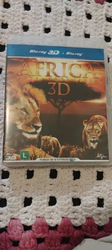 Blu-ray disc África 3D imagens em alta definição