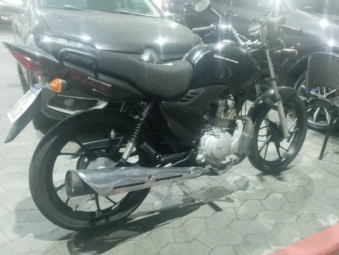 CG 125 com Partida 