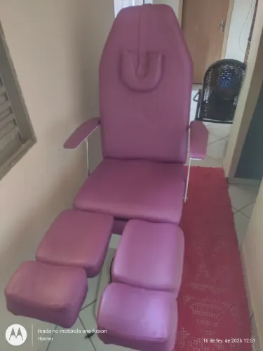 Cadeira de podologia 
