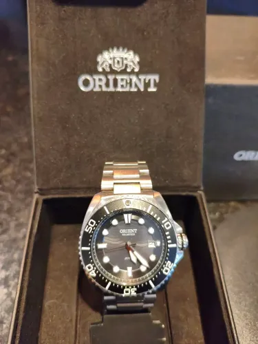 relógio Orient Solartech diver 200m 