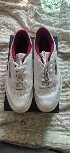 Reebok club c 85 couro branco