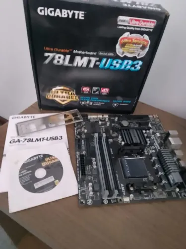 Placa mãe Gigabyte 78LMT-USB3, DDR3 AM3+