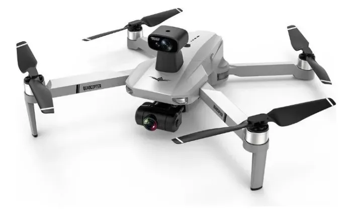 Drone KF102 MAX cinza - em ótimo estado