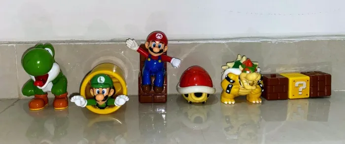 Coleção Mario 2017 MC Donald's