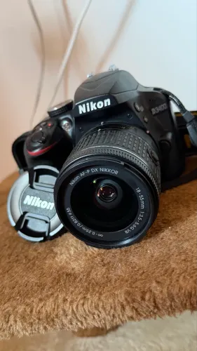 Câmera Nikon D3400 + Lente 18-55mm + Bolsa + Tripé