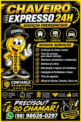 CHAVEIRO EXPRESSO 24H