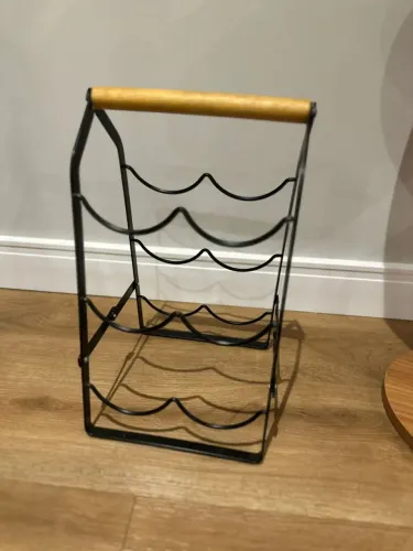 Suporte garrafa de vinho