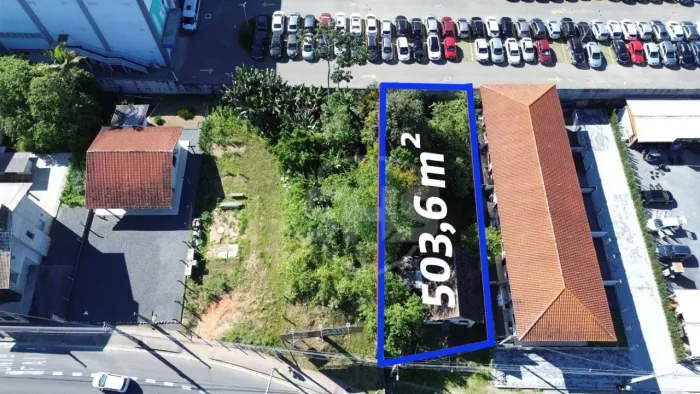 Terreno à venda, 503 m² por R$ 750.000,00 - Velha - Blumenau/SC