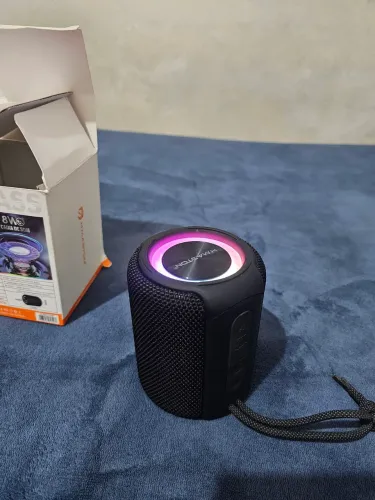 Caixa de som H'maston TN07 8W RMS Bluetooth - Seminova