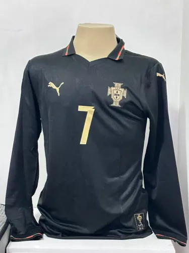 Camisa Portugal modelo Jogador, Manga Comprida, Nova, Modelo Tailandês, Tamanho G, veste M