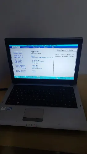 Notebook Samsung Sem Armazenamento e bateria nao segura carga