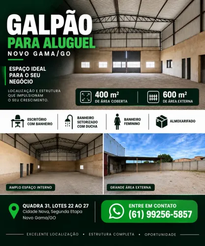 Galpão aluguel