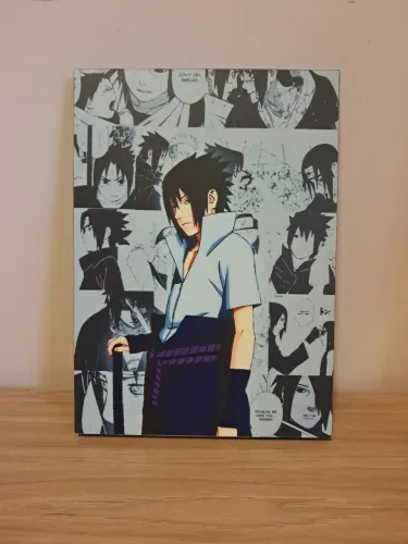 Quadro decorativo Sasuke Uchiha de Naruto - 20x28 cm