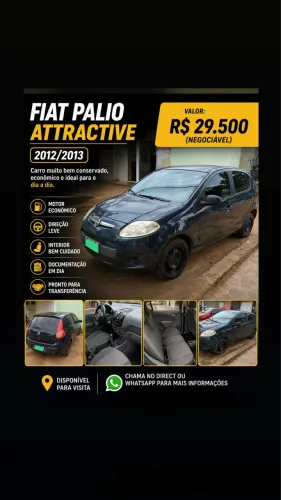Fiat Palio Attractive 1.0 EVO Fire Flex 8V 5P 2013