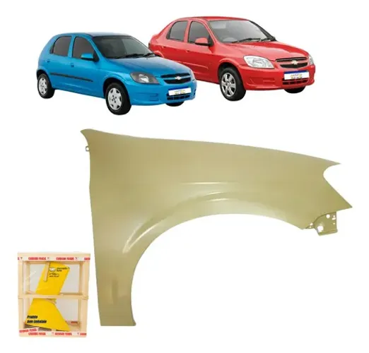 Paralama Chevrolet Celta 2007 A 2016 Prisma 06 A 12 Ld