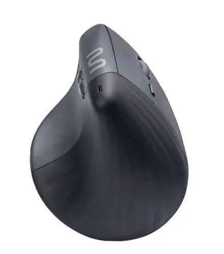 Mouse Sem Fio Vertical Ergonômico MS17 Preto Multi - MO417