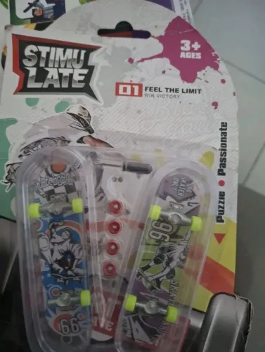 kit com 3 skates de dedo para altas manobras
