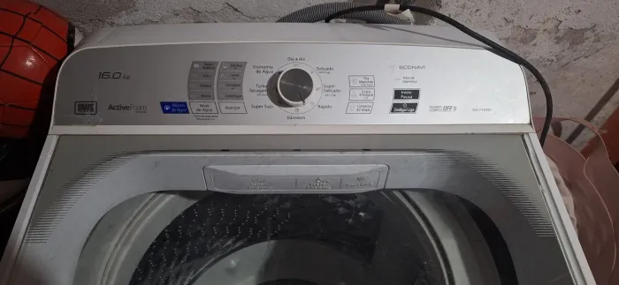 Máquina de lavar Panasonic NA F160B5 16kg