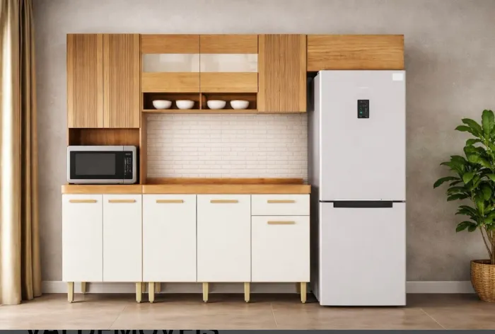 Cozinha Completa MDP/MDF - Pronta Entrega