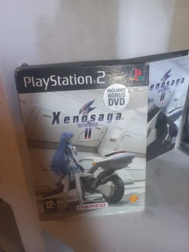 Xenosaga Episode II PS2 Original PAL 3 Discos + DVD Bonus - Raro