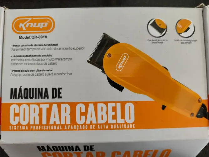 2 - Máquina de Cortar Cabelo Knup
