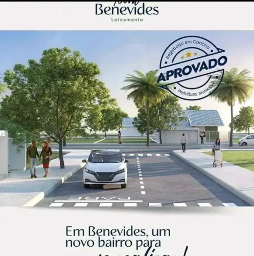 lote a venda no nova Benevides