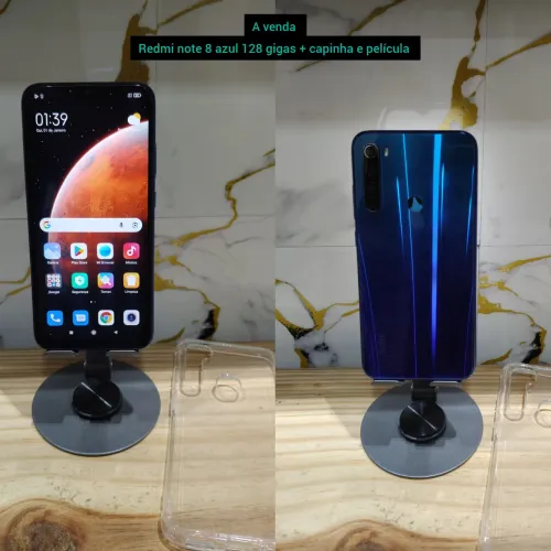 Redmi note 8 azul 128 giga 
