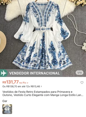 Vestido Boho Geométrico