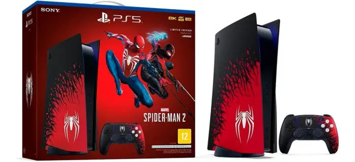 Playstation PS5 Marvels Spiderman 2 Edição Limitada