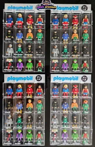 Coleção playmobil DC 
