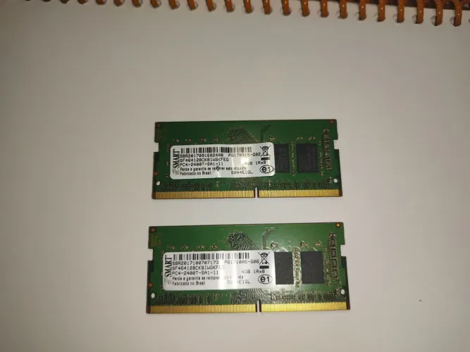 Memória ram de notebook DDR4 8GB 2x8 2400MHz